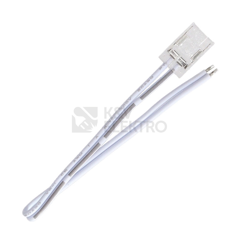 Obrázek produktu Připojovací konektor zářezový LED pásků 8mm 2pin 150mm McLED ML-112.007.78.8 2