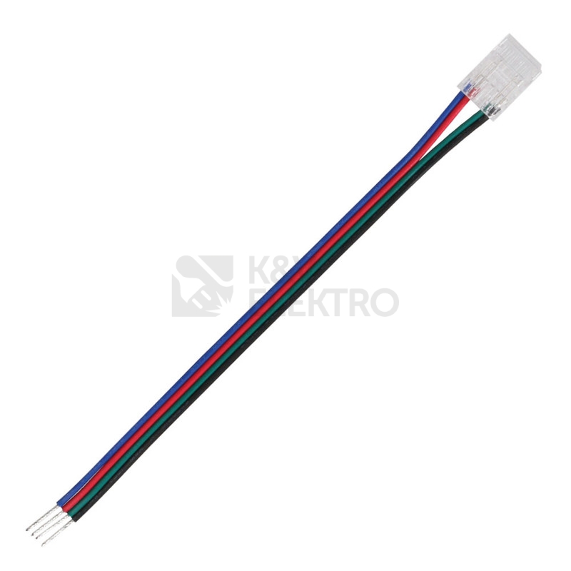 Obrázek produktu Připojovací konektor RGB LED pásků 10mm 4pin 150cm McLED ML-112.011.78.5 0