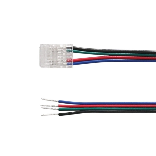 Připojovací konektor RGB LED pásků 10mm 4pin 2m McLED ML-112.012.78.5 (obrázek 4)