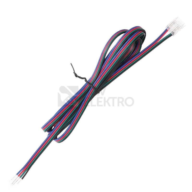 Obrázek produktu Připojovací konektor RGB LED pásků 10mm 4pin 2m McLED ML-112.012.78.5 0