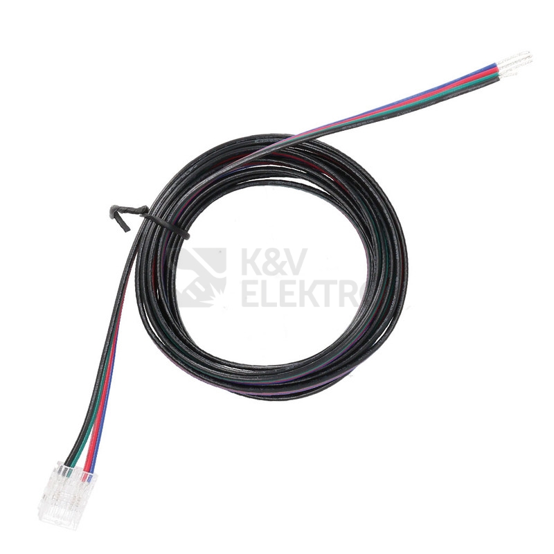 Obrázek produktu Připojovací konektor RGB LED pásků 10mm 4pin 2m McLED ML-112.012.78.5 5