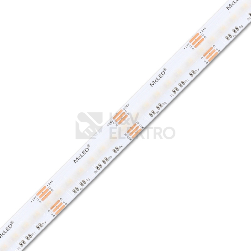 Obrázek produktu LED pásek McLED 24V COB RGB+CCT 840LED/m 18W/m CRI90 12mm ML-128.016.90.2 2