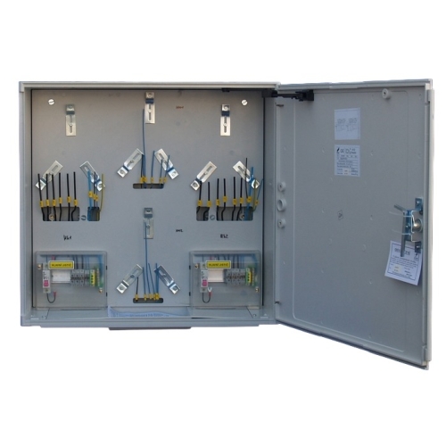 Elektroměrový rozvaděč pro fotovoltaiku DCK ER222/NVP7P-C/63-/QM+FV pro ČEZ, EGD (E.ON)