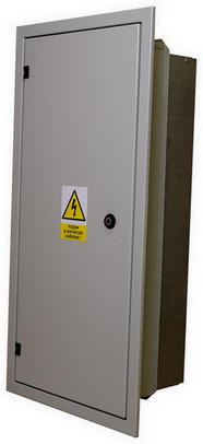 Elektroměrový rozvaděč RE 10.Z PRE s vypínačem bez hlavního jističe pro PRE šedá