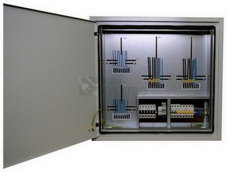 Obrázek produktu Elektroměrový rozvaděč RE 20.Z B25/3 pro fotovoltaiku s vypínačem pro ČEZ šedá 2