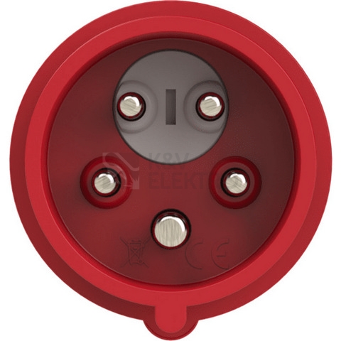 Obrázek produktu Vidlice PCE 7015-6TT 16A/5P/400V IP44 Shark TT 1