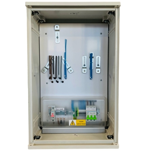 Elektroměrový rozvaděč pro fotovoltaiku ESTA ER 212/NVP7P 63A QM 11501 pro ČEZ, EGD (E.ON)