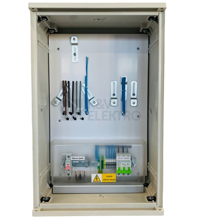 Obrázek produktu Elektroměrový rozvaděč pro fotovoltaiku ESTA ER 212/NVP7P 63A QM 11501 pro ČEZ, EGD (E.ON) 1