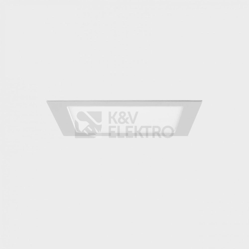 Zápustné LED svítidlo Kohl Lighting DISC SQ 171x171mm bílé 12W 4000K DALI