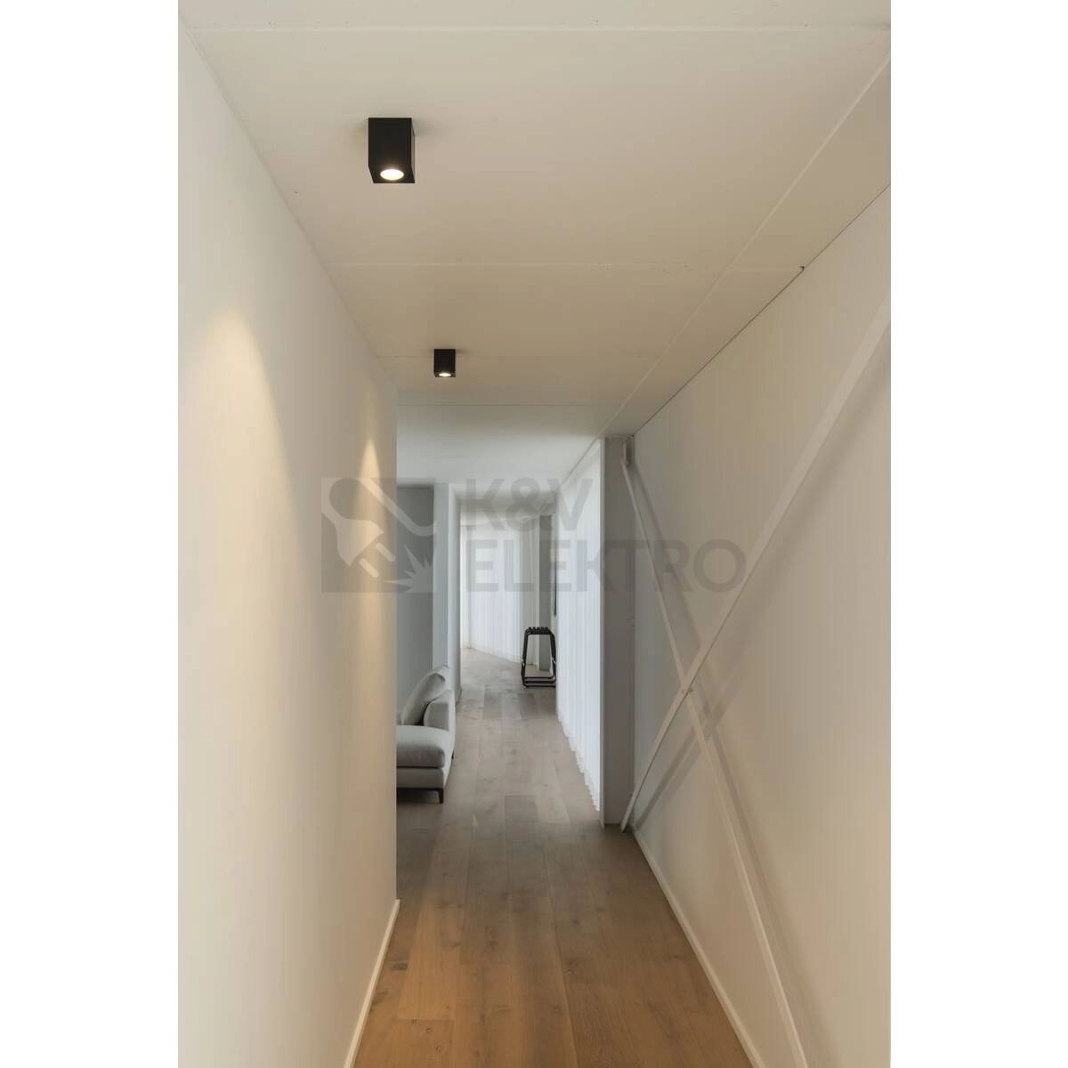 Obrázek produktu Stropní svítidlo SLV TRILEDO CL GU10 10W černé 1002013 bez žárovky 3