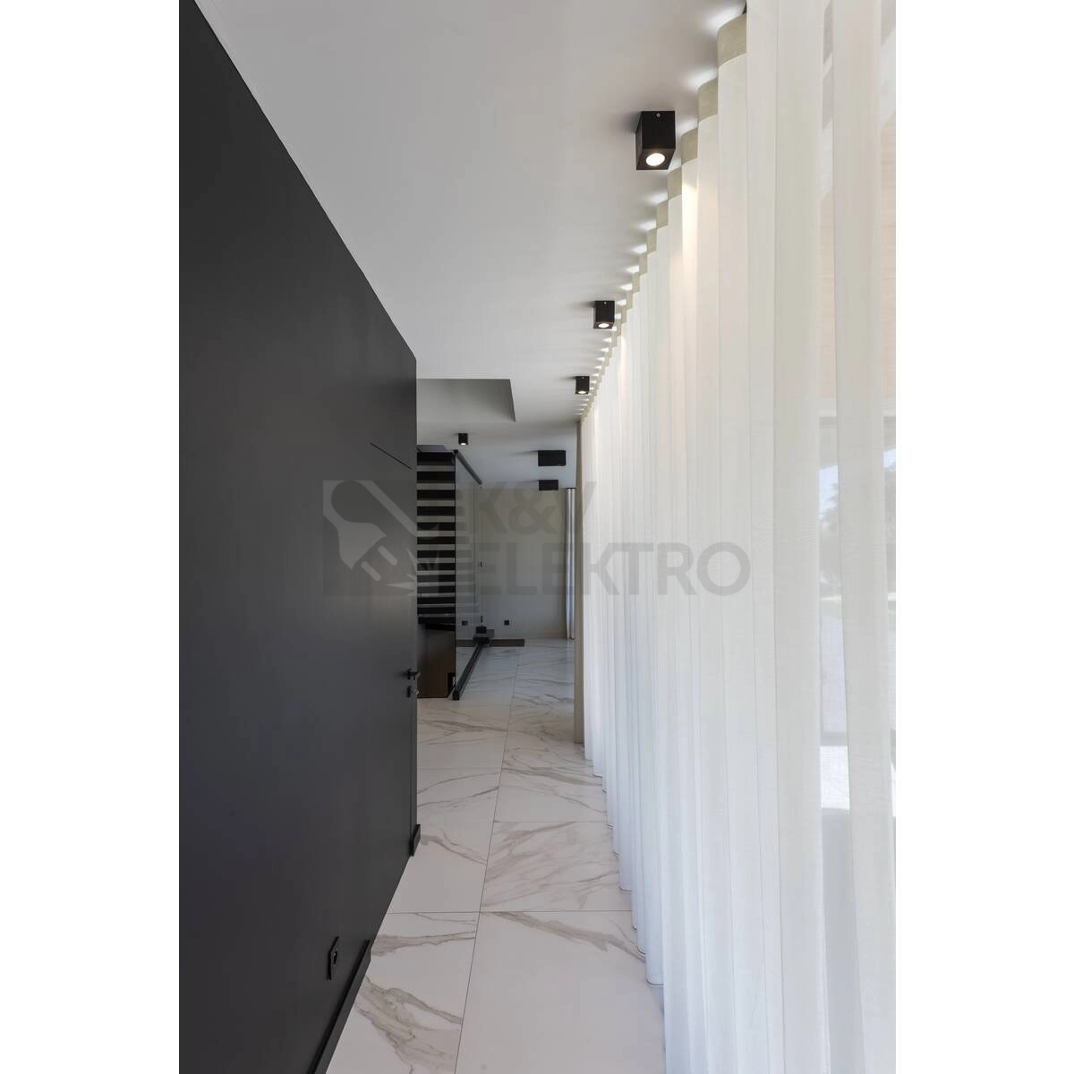 Obrázek produktu Stropní svítidlo SLV TRILEDO CL GU10 10W černé 1002013 bez žárovky 6