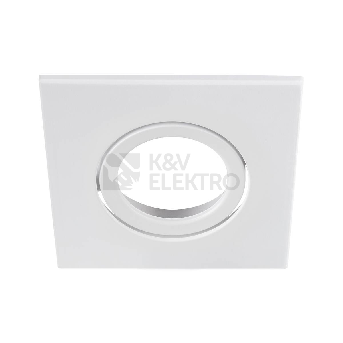 Obrázek produktu Kryt svítidla SLV UNIVERSAL DOWNLIGHT PHASE výkyvný hranatý černý 1007185 0