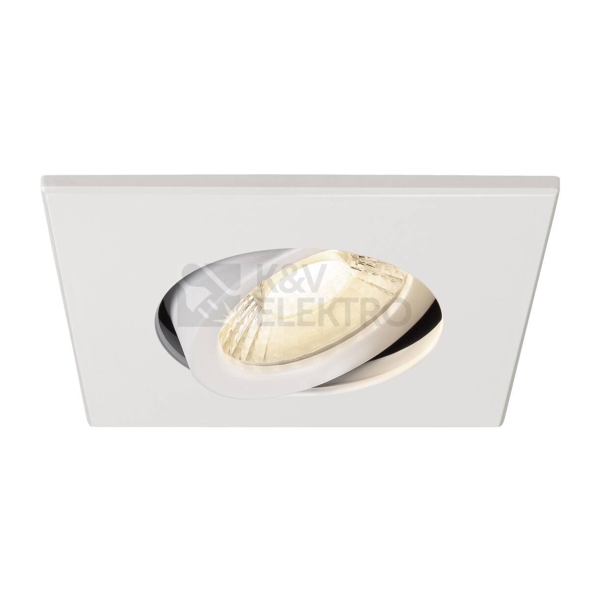 Obrázek produktu Kryt svítidla SLV UNIVERSAL DOWNLIGHT PHASE výkyvný hranatý černý 1007185 2
