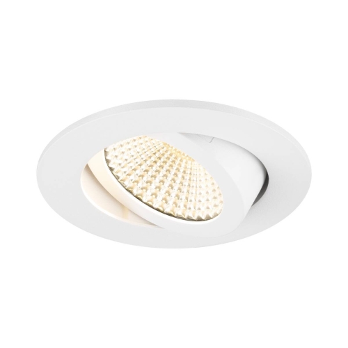Zápustné LED svítidlo SLV NEW TRIA 68 bílé kulaté 8,3W 3000K 60° 1007391