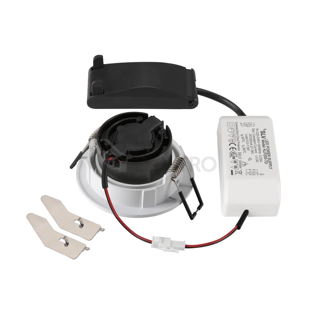 Obrázek produktu Zápustné LED svítidlo SLV NEW TRIA 68 bílé kulaté 8,3W 3000K 60° 1007391 1