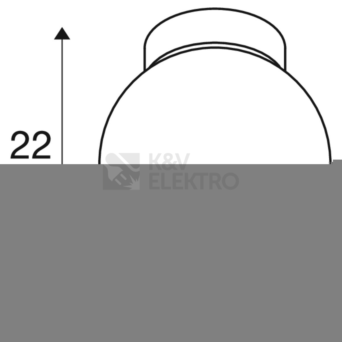 Obrázek produktu Svítidlo SLV SUN 20 E27 1x60W 1008125 3