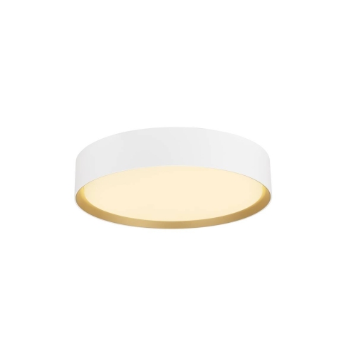 Stropní LED svítidlo SLV DECONA 30 18W 2700K/3000K bílá/zlatá 1008579