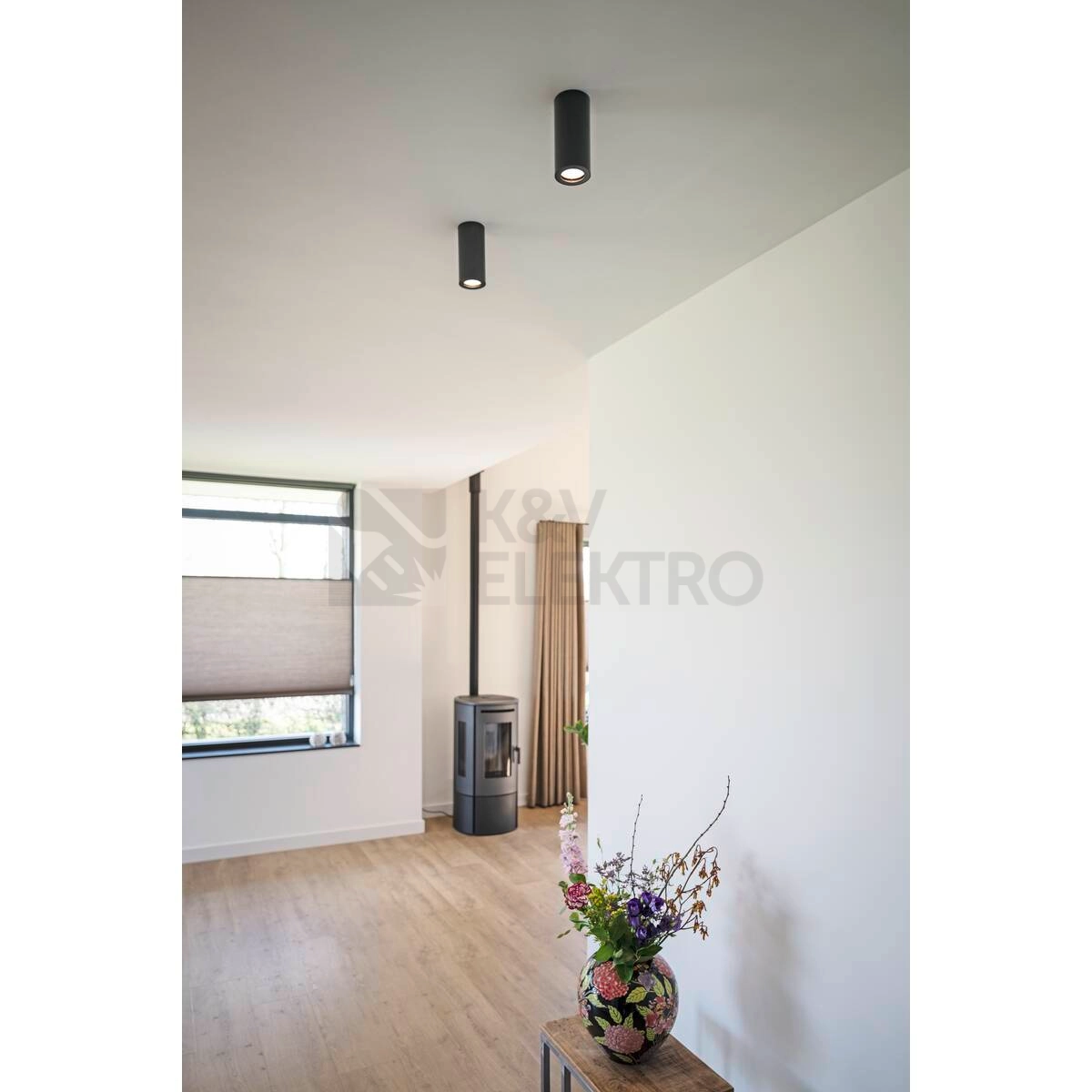 Obrázek produktu Stropní svítidlo SLV ENOLA_B CL-1 GU10 35W černé 151810 bez žárovky 2