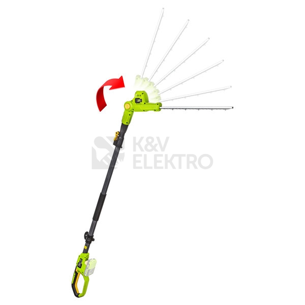 Obrázek produktu 2v1 aku plotové nůžky / prořezávač větví FIELDMANN FZNP 70605-0 2050002038660 2