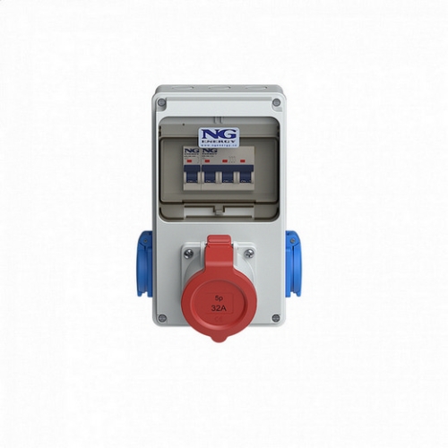 Zásuvková skříň Mini SJ 53 6962 MN.01 jištěná, bez chrániče