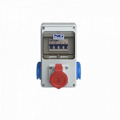 Zásuvková skříň Mini SJ 51 6963 MN.01 jištěná, bez chrániče