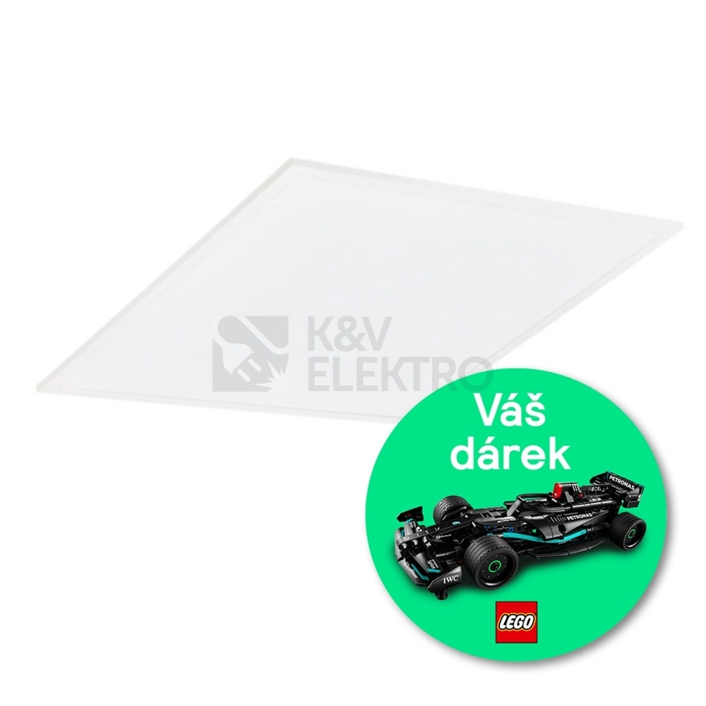 Obrázek produktu 8x LED panel Philips Ledinaire RC065B G5 41S/840 PSU W60L60 NOC CFW UGR<22 34W 4100lm 4000K + LEGO ZDARMA 0