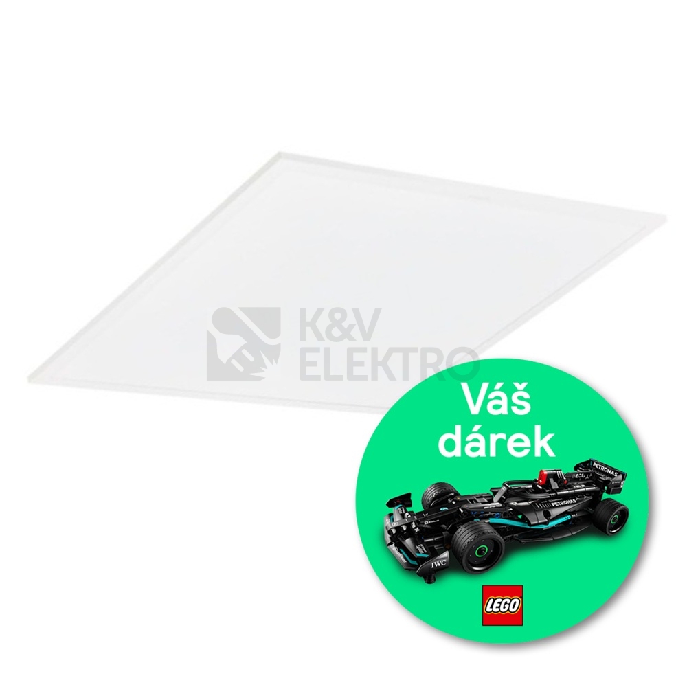 Obrázek produktu  8x LED panel Philips Ledinaire RC065B G5 41S/840 PSU W60L60 OC CFW UGR<19 34W 4100lm 4000K + LEGO ZDARMA 0