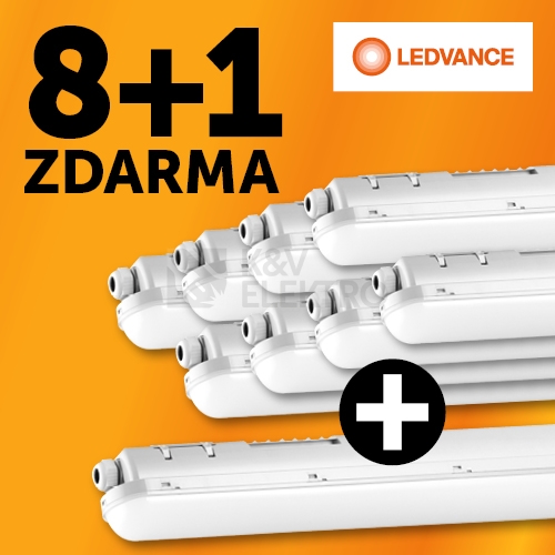 Obrázek produktu  Zářivka LEDVANCE Damp Proof 120cm 42W/4000K neutrální bílá IP65 AKCE 8+1 0