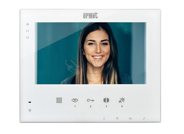Obrázek produktu Sada barevného videotelefonu 7" URMET 1736/514 pro 4 účastníky 1