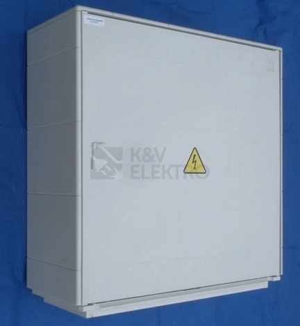 Obrázek produktu Elektroměrový rozvaděč pro fotovoltaiku DCK ER222/NVP7P 63A/QM s vypínačem šedý pro ČEZ, EGD (E.ON) 0