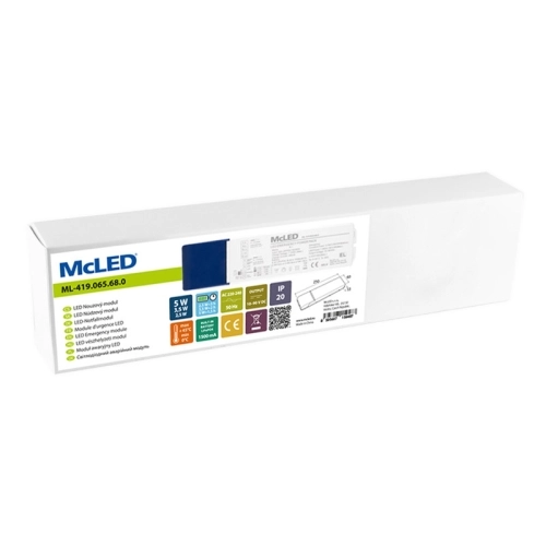 Nouzový modul 1,5-3hod. max. 5W McLED ML-419.065.68.0 (obrázek 6)