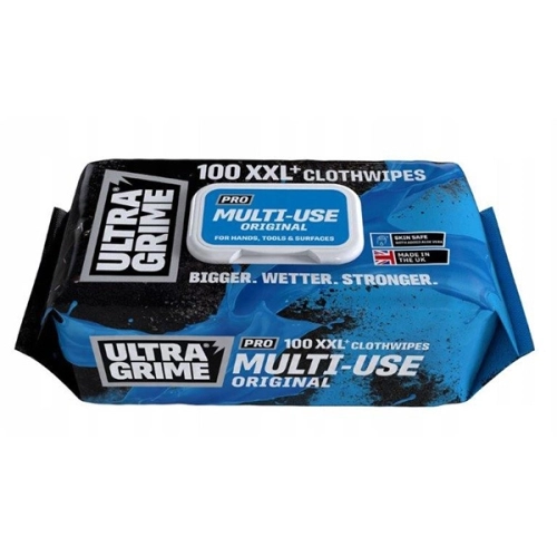 Profi čisticí ubrousky ULTRAGRIME MULTIUSE 100ks XXL Wolfcraft ULT5900