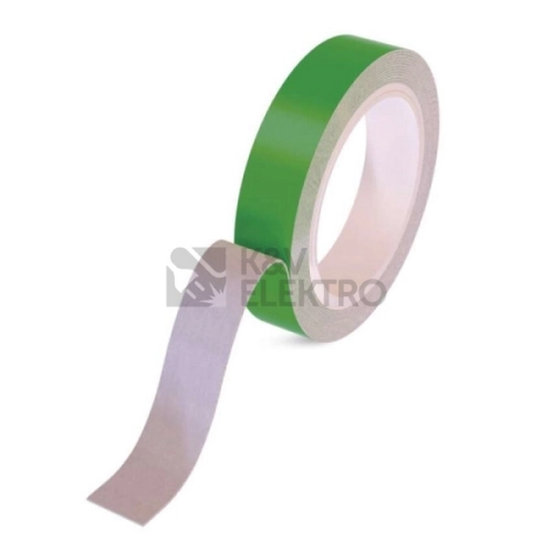Pěnová oboustranná páska 20 mm / 3 m, zelená EMOS F6090