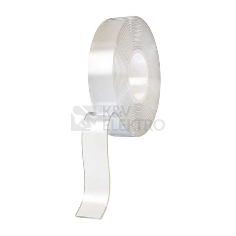Obrázek produktu Oboustranná páska NANO 30 mm / 3 m, transparentní EMOS F6300 4