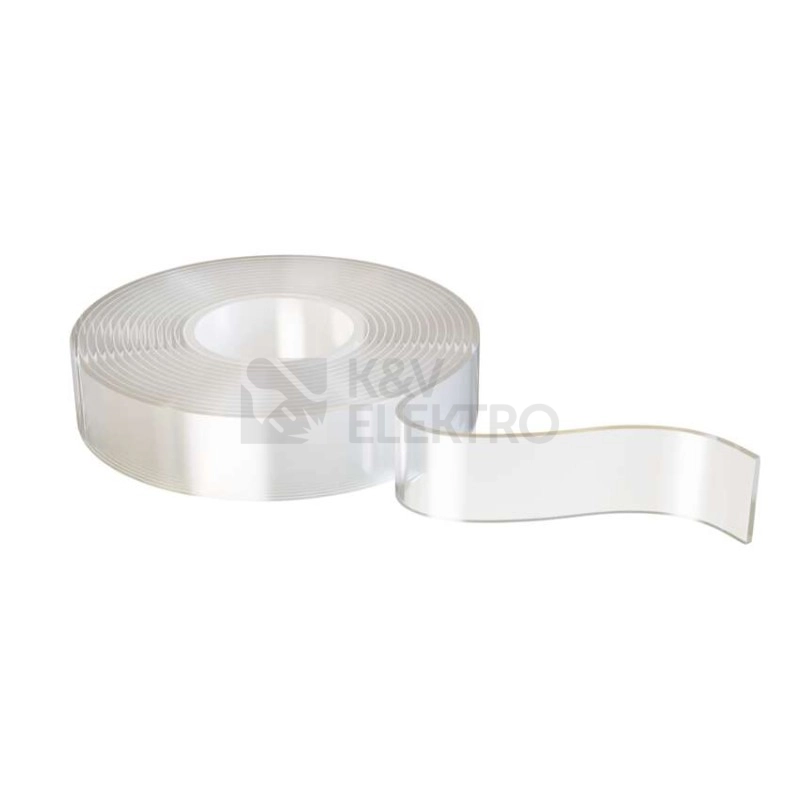 Obrázek produktu Oboustranná páska NANO 30 mm / 3 m, transparentní EMOS F6300 9