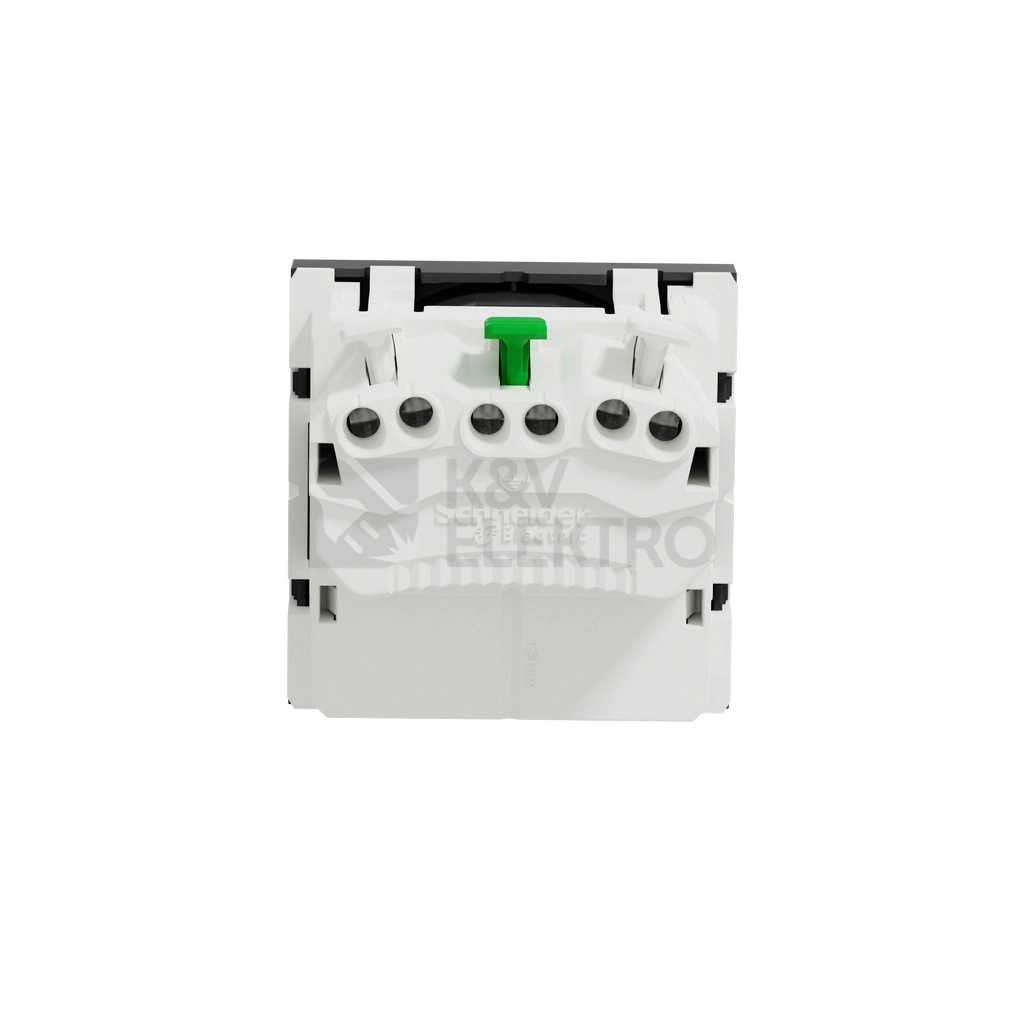 Obrázek produktu Schneider Electric Nová Unica zásuvka bezšroubová antracit NU305954E AKCE 8+2 3