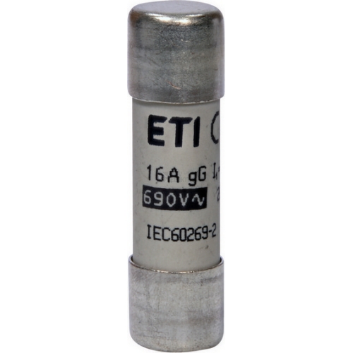 Pojistka válcová ETI CH14x51 gG 16A 690VAC 002651030