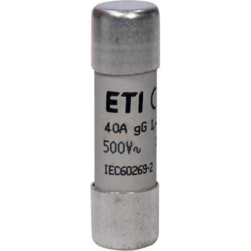 Pojistka válcová ETI CH14x51 gG 40A 500VAC 002651034