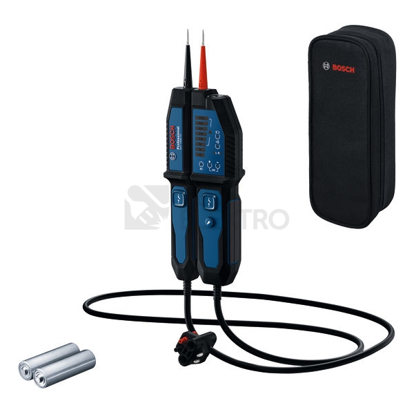 Obrázek produktu  Zkoušečka Bosch GVT 1000-15 PROFESSIONAL CAT IV 600 V / CAT III 1000 V IP65 0.601.077.800 0