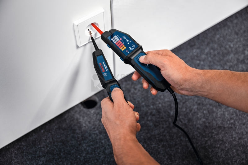 Obrázek produktu  Zkoušečka Bosch GVT 1000-15 PROFESSIONAL CAT IV 600 V / CAT III 1000 V IP65 0.601.077.800 2