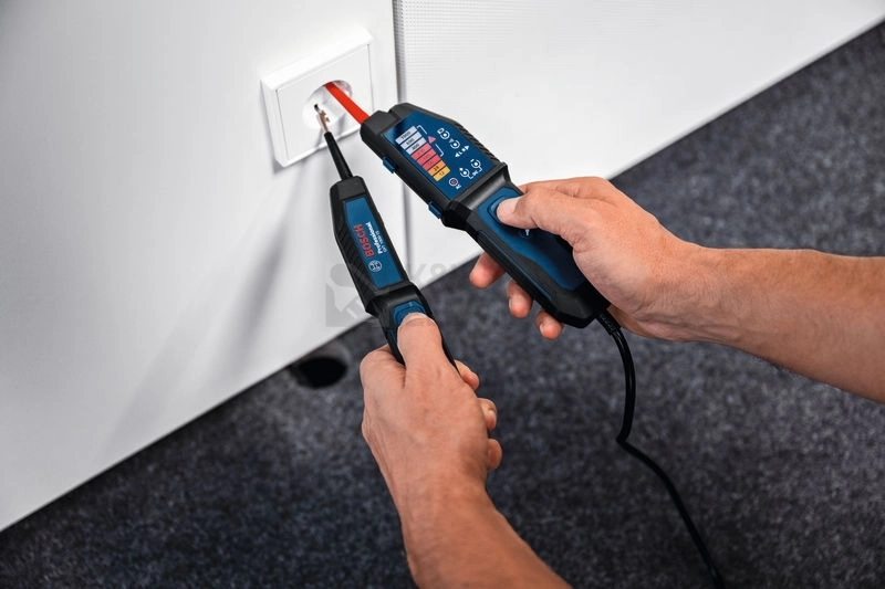Obrázek produktu Zkoušečka Bosch GVT 1000-15 PROFESSIONAL CAT IV 600 V / CAT III 1000 V IP65 0.601.077.800 2