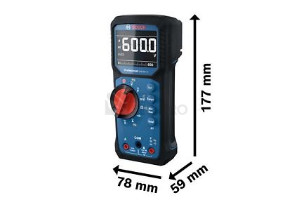Obrázek produktu  Digitální multimetr Bosch GDM 600-15 PROFESSIONAL CAT II 1000 V IP65 0.601.077.800 1