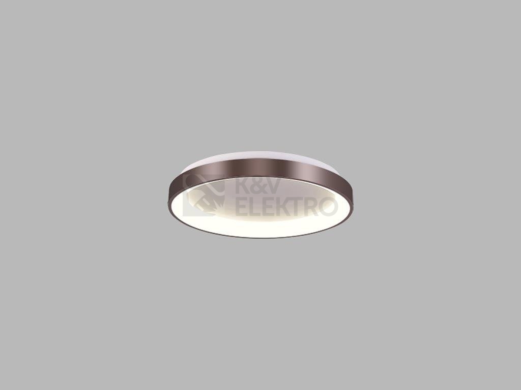 Obrázek produktu LED stropní svítidlo LED2 BELLA SLIM 48cm hnědé 38W 3000K/4000K 1271658 0