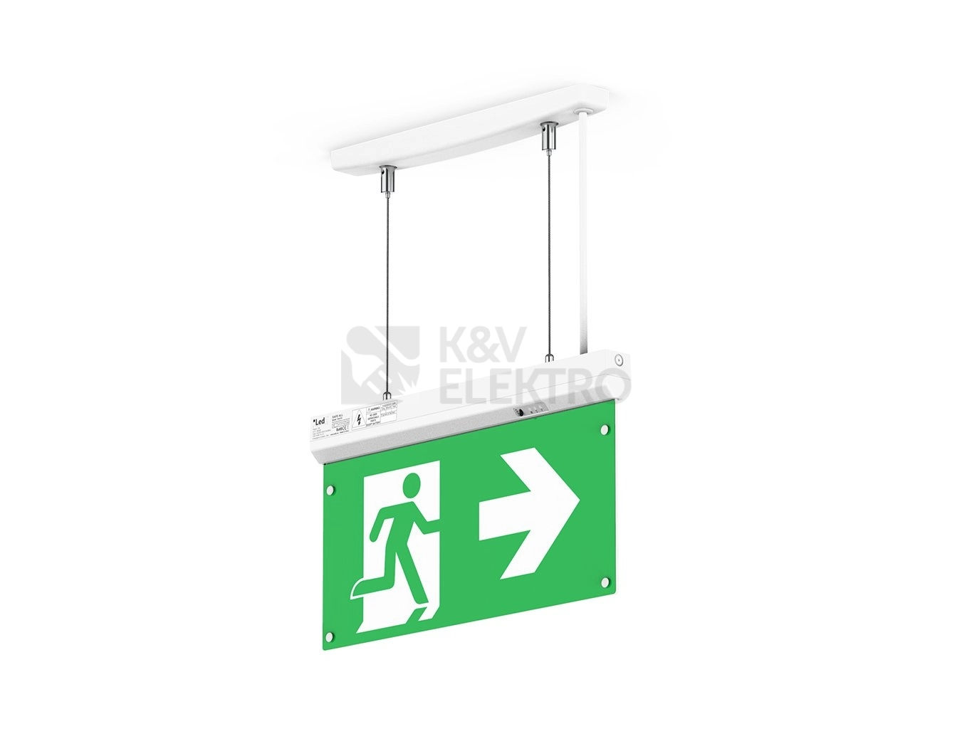 Obrázek produktu Nouzové LED svítidlo LED2 SAFE ALL 2W 50lm 3h s piktogramy 1440161 1