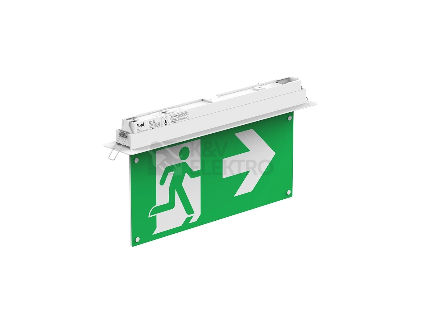 Obrázek produktu Nouzové LED svítidlo LED2 SAFE ALL 2W 50lm 3h s piktogramy 1440161 3