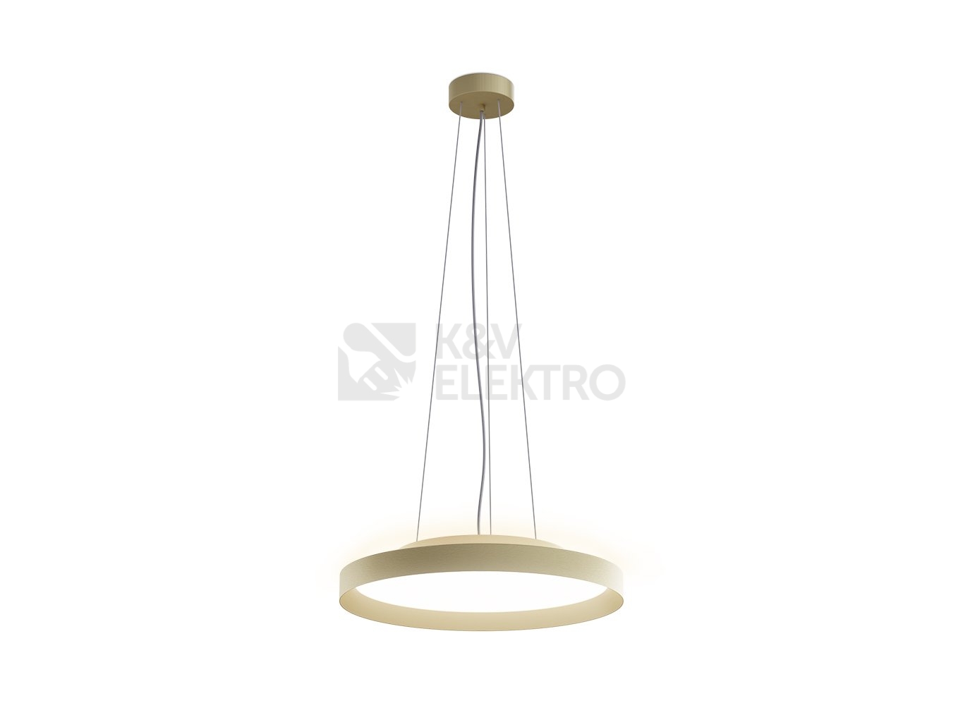 Obrázek produktu Závěsné LED svítidlo LED2 MOON 40cm zlatá 36W 3000K/4000K 3274857 1