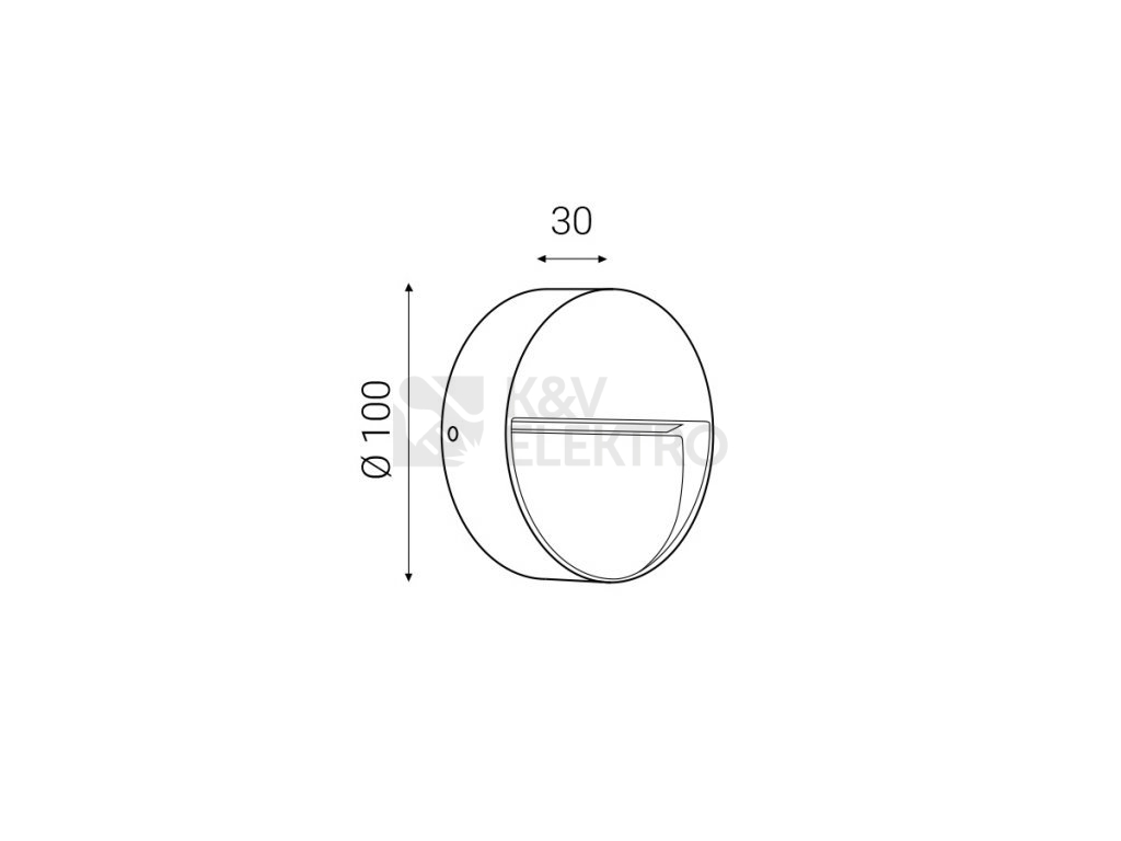 Obrázek produktu Venkovní nástěnné LED svítidlo LED2 STEP ON R antracit IP54 3W 3000K 5130434 4