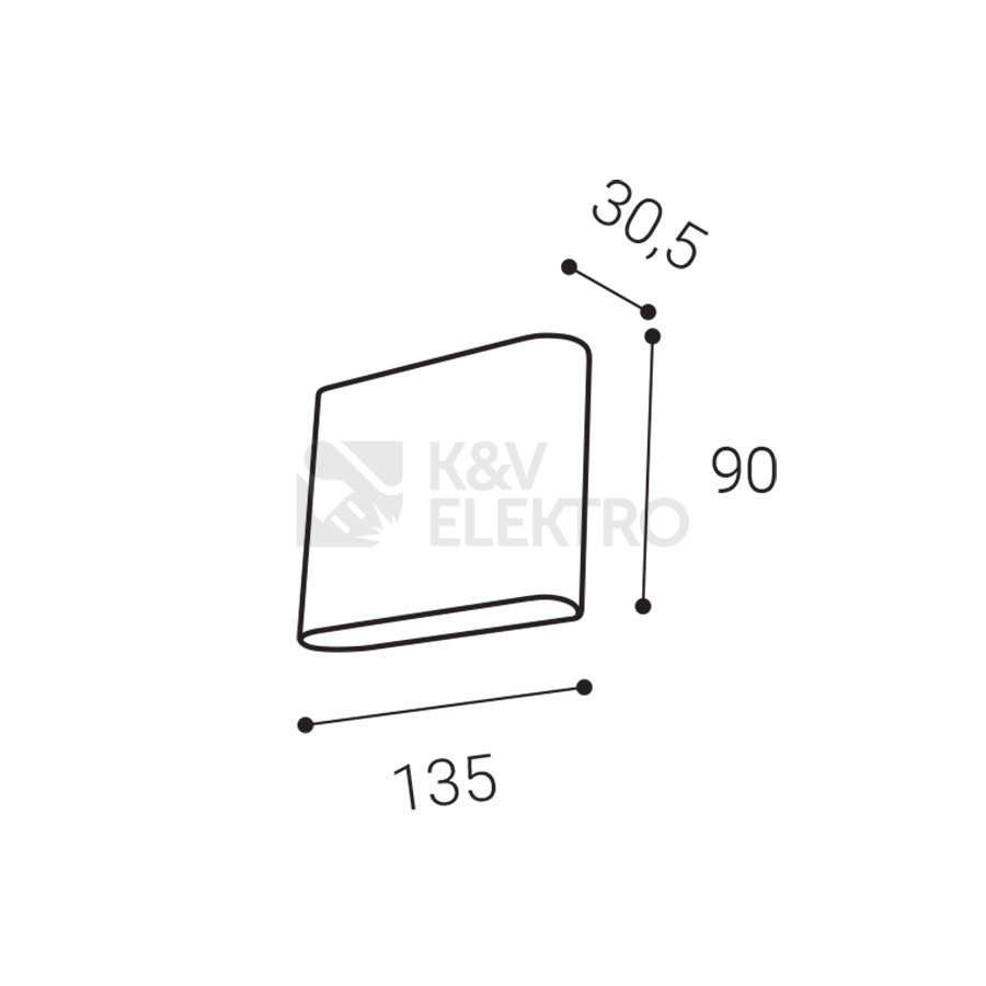 Obrázek produktu Venkovní nástěnné LED svítidlo LED2 FLAT II S antracit 3000K/4000K/5700K 5234754 1