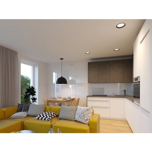 Zápustné LED svítidlo LED2 ZETA S černé 15W 4000K 2250843