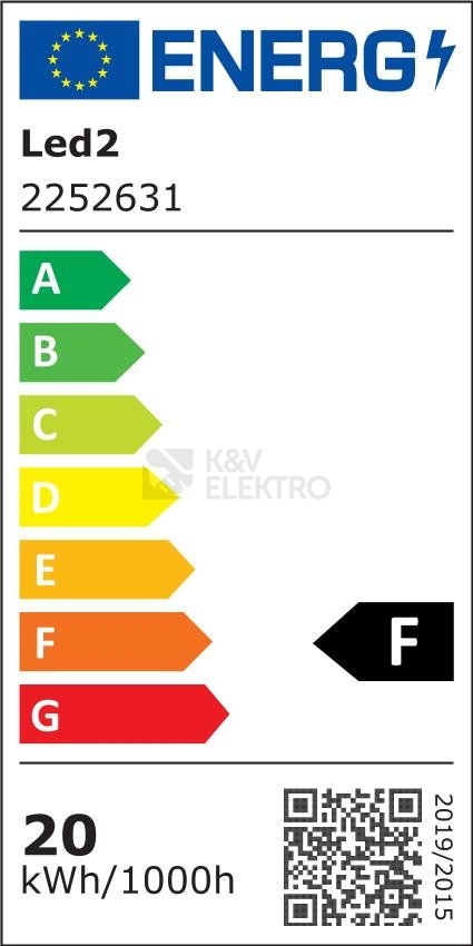 Obrázek produktu Zápustné LED svítidlo LED2 HIDE bílé 10-20W 3000K 2252631 4